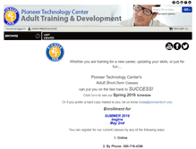 Tablet Screenshot of pioneertech.augusoft.net